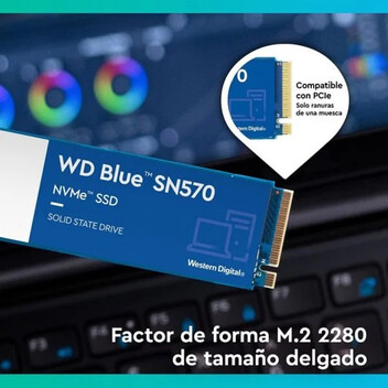 WD Blue SN570 2TB SSD M.2 PCIe Gen3 x4 NVMe WD Blue SN570 2TB SSD M.2 PCIe Gen3 x4 NVMe