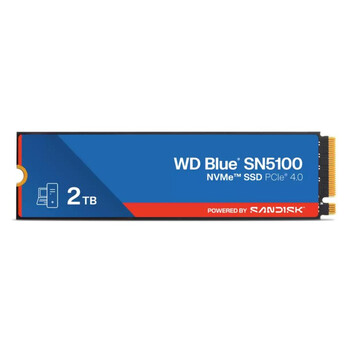 Disco Duro SanDisk 2TB M.2 NVMe 7100 MB/s WD Blue SN5100 Encriptado