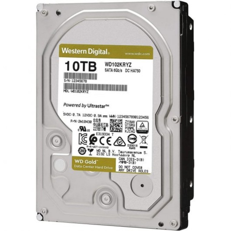 WD Gold 3.5" 10TB SATA 3