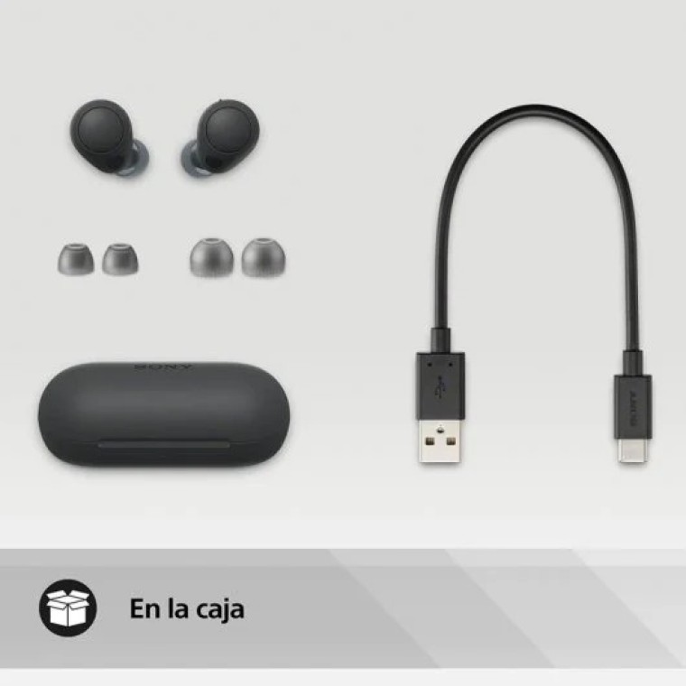 Sony WF-C700N Auriculares Inalambricos Negros con Cancelación de Ruido