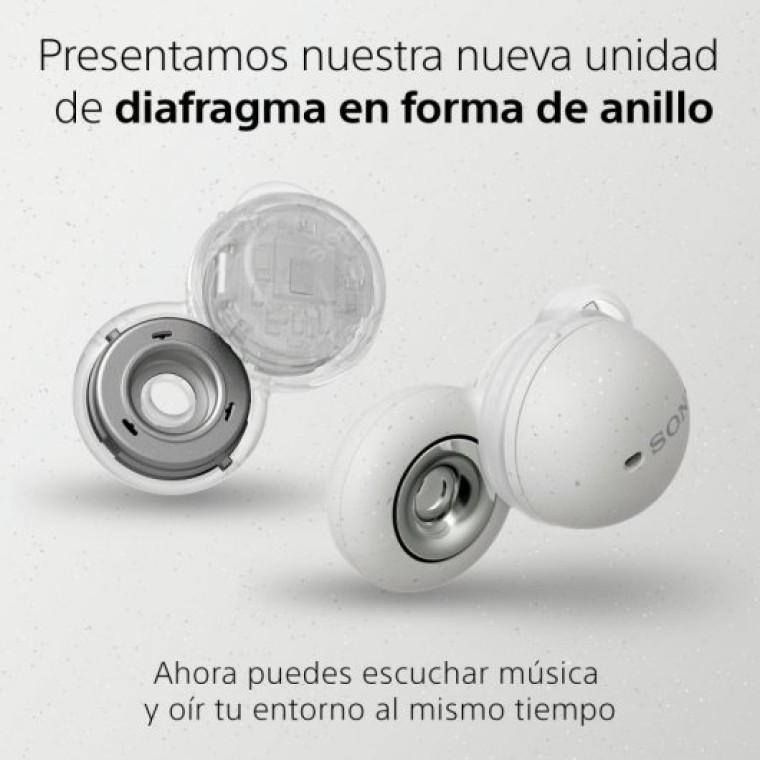 Sony LinkBuds Auriculares Bluetooth True Wireless Blancos