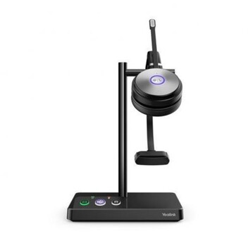Yealink WH62 Mono Auricular Inalámbrico UC Negro/Plata