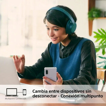 Sony WH-CH720N Auriculares Bluetooth con Cancelación de Ruido Azules