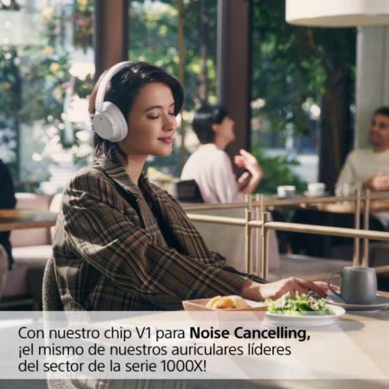 Sony WH-CH720N Auriculares Bluetooth con Cancelación de Ruido Blancos