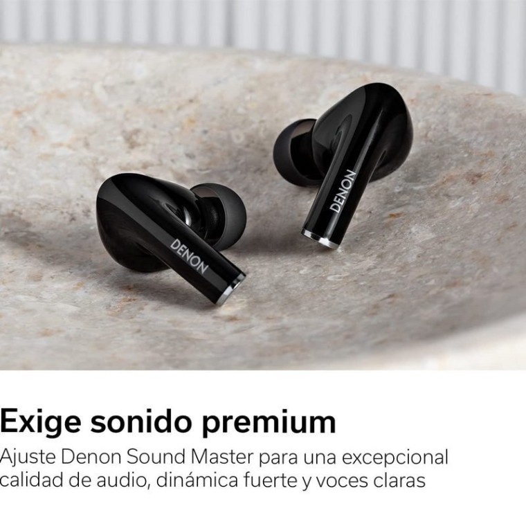 Denon AH-C830NCW Auriculares Bluetooth con Cancelación Activa de Ruido Blancos