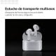 Denon AH-C830NCW Auriculares Bluetooth con Cancelación Activa de Ruido Blancos