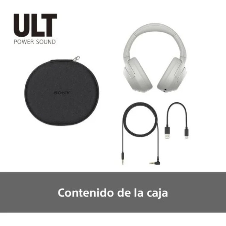 Sony ULT WEAR Auriculares Inalámbricos con Cancelación de Ruido Blancos