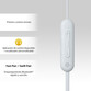 Sony WI-C100 Auriculares Bluetooth Blancos