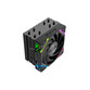 Ventilador CPU Refrigeración Aire XYZ Socket Intel AMD 120mm Thermax 4 Negro A-RGB PWM