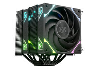 Ventilador CPU Refrigeración Aire XYZ Socket AMD e Intel Doble Torre 120mm Thermax 6 DUO ARGB Dual F