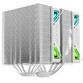 Ventilador CPU Refrigeración Aire XYZ Socket AM4/AM5/LGA1700 Dual 120mm Thermax 6 DUO A-RGB Iluminac Ventilador CPU Refrigeración Aire XYZ Socket AM4/AM5/LGA1700 Dual 120mm Thermax 6 DUO A-RGB Iluminac