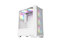 Torre PC Torre XYZ AIRONE 300 X Mesh 6x120mm ARGB Vidrio Templado ATX/USB-C Negra/Blanca