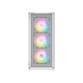 Torre PC Torre XYZ AIRONE 300 X Mesh 6x120mm ARGB Vidrio Templado ATX/USB-C Negra/Blanca