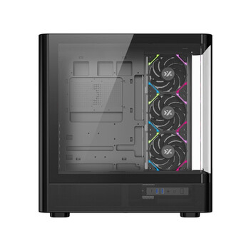 Torre PC Chasis XYZ Quantum 4 Ventiladores A-RGB Cristal Curvo ATX/MATX/MITX USB-C Panorámico