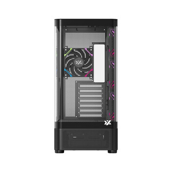Torre PC Chasis XYZ Quantum 4 Ventiladores A-RGB Cristal Curvo ATX/MATX/MITX USB-C Panorámico