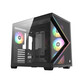 Torre PC Caja ATX XYZ QUBEX Vidrio Templado ARGB USB-C Cubic Mesh Negra/Blanca