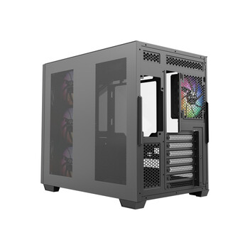 Torre PC Caja ATX XYZ QUBEX Vidrio Templado ARGB USB-C Cubic Mesh Negra/Blanca