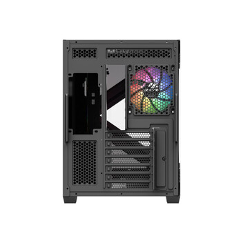 Torre PC Caja ATX XYZ QUBEX Vidrio Templado ARGB USB-C Cubic Mesh Negra/Blanca