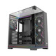 Torre PC Caja Gaming XYZ Tesseract 4 Ventiladores A-RGB/3 Vidrios Templados/ATX/Panel Ultra Panorámi