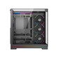 Torre PC Caja Gaming XYZ Tesseract 4 Ventiladores A-RGB/3 Vidrios Templados/ATX/Panel Ultra Panorámi