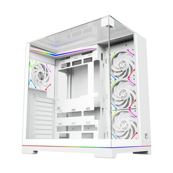 Torre PC Caja PC Gaming XYZ Tesseract Cristal 3D/4x Vortex A-RGB/ATX/USB C/Negra