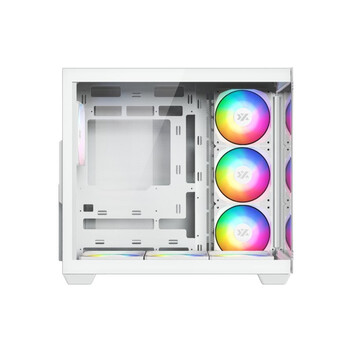 Torre PC Chasis Gaming XYZ Tesseract X ATX Vidrio Templado 7 Ventiladores ARGB USB-C Dual Cámara Torre PC Chasis Gaming XYZ Tesseract X ATX Vidrio Templado 7 Ventiladores ARGB USB-C Dual Cámara