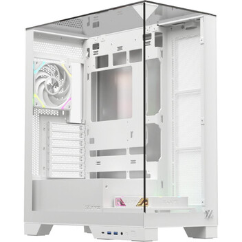 Torre PC Caja Gaming XYZ TRIFECTA Vidrio Templado 3 Paneles/Refrigeración Líquida/USB-C Gen 2 Torre PC Caja Gaming XYZ TRIFECTA Vidrio Templado 3 Paneles/Refrigeración Líquida/USB-C Gen 2