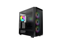 Torre PC Torre Gaming Montech X5 Black ARGB ATX 3x140mm Ventiladores Vidrio Templado