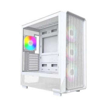 Torre PC Torre Montech X5 White ATX ARGB 4x Ventiladores USB Type-C Gaming Torre PC Torre Montech X5 White ATX ARGB 4x Ventiladores USB Type-C Gaming