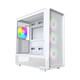 Torre PC Torre Montech X5 White ATX ARGB 4x Ventiladores USB Type-C Gaming