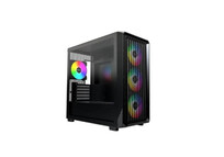 Torre PC Torre MONTECH X5M Black ATX Gaming 4x120 mm aRGB Vidrio Templado USB-C