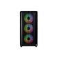 Torre PC Torre MONTECH X5M Black ATX Gaming 4x120 mm aRGB Vidrio Templado USB-C