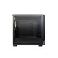 Torre PC Torre MONTECH X5M Black ATX Gaming 4x120 mm aRGB Vidrio Templado USB-C