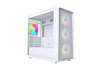 Torre PC Torre Montech X5M White ATX Gaming aRGB 4x120mm USB-C Lateral Panorámico