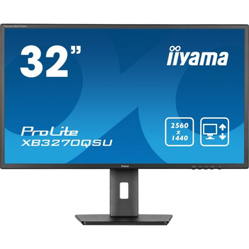Monitor iiyama ProLite XB3270QSU-B1 32" IPS QHD 100Hz USB-A Altavoces Altura Ajustable