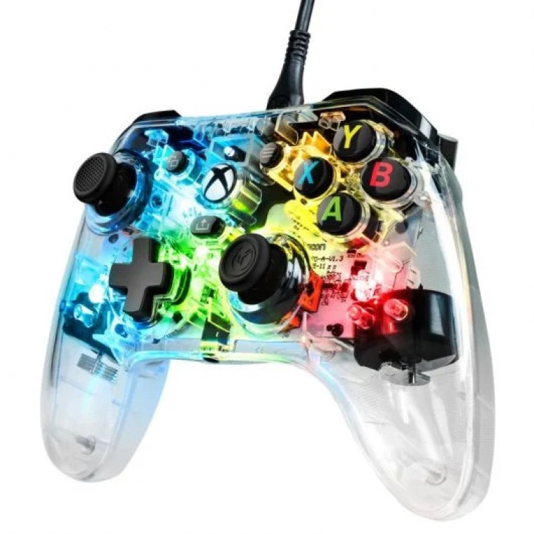 Nacon Evol-X PRO Gamepad RGB Xbox Transparente