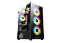 Torre PC Caja Gaming Keep Out XC-210 Glass ARGB ATX/Micro ATX/ITX Vidrio Templado Negra