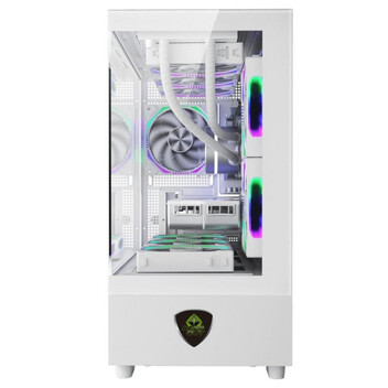 Torre PC Caja Keep Out XC-301W Glass Micro-ATX/ITX Blanca Vidrio Templado ARGB 420mm GPU Torre PC Caja Keep Out XC-301W Glass Micro-ATX/ITX Blanca Vidrio Templado ARGB 420mm GPU