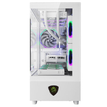Torre PC Caja Keep Out XC-301W Glass Micro-ATX/ITX Blanca Vidrio Templado ARGB 420mm GPU Torre PC Caja Keep Out XC-301W Glass Micro-ATX/ITX Blanca Vidrio Templado ARGB 420mm GPU