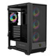 Torre PC Caja PC Gaming KeepOut XC-501 MESH ATX/Micro-ATX/ITX ARGB Cristal Templado Negro