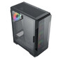 Torre PC Caja PC Gaming Keep Out XC-901 PRO Cristal Templado ARGB ATX/E-ATX/Micro-ATX/ITX Negra