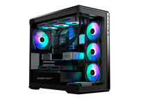 Torre PC Caja PC Gaming KeepOut XC-905 PRO+ ARGB Cristal Templado Micro ATX/ITX Fuente Incluida