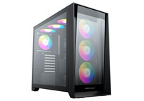 Torre PC Caja PC Gaming Keep Out XC-911PROXL+ Cristal Templado ARGB E-ATX/ATX/Micro-ATX/ITX Negra