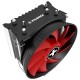 Xilence XC029 Ventilador CPU 120mm Negro/Rojo