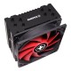 Xilence M704 Ventilador CPU 120mm Negro/Rojo