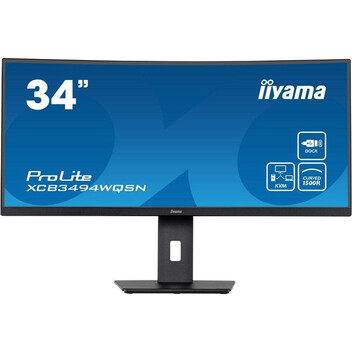 Iiyama ProLite XCB3494WQSN-B5 34" LED UWQHD 120Hz FreeSync Curvo USB-C Iiyama ProLite XCB3494WQSN-B5 34" LED UWQHD 120Hz FreeSync Curvo USB-C