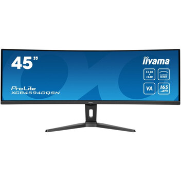 Monitor iiyama ProLite XCB4594DQSN-B1 45" VA CURVO DQHD 165Hz USB-C DOCK Altavoces Altura Ajustable