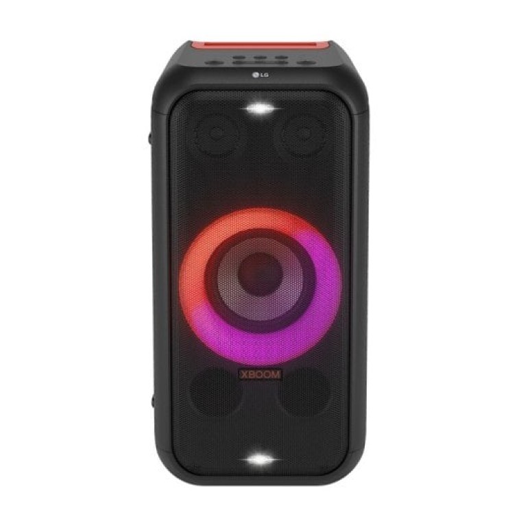 LG XBOOM XL5S Altavoz para Fiestas con Batería y Entrada para Karaoke y Guitarra 200W Negro