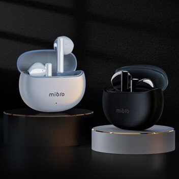 Mibro Earbuds 2 Auriculares Inalámbricos con Micrófono y Estuche de Carga Blancos