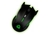 Keep Out Poseidon Ratón Gaming 4000 DPI Negro